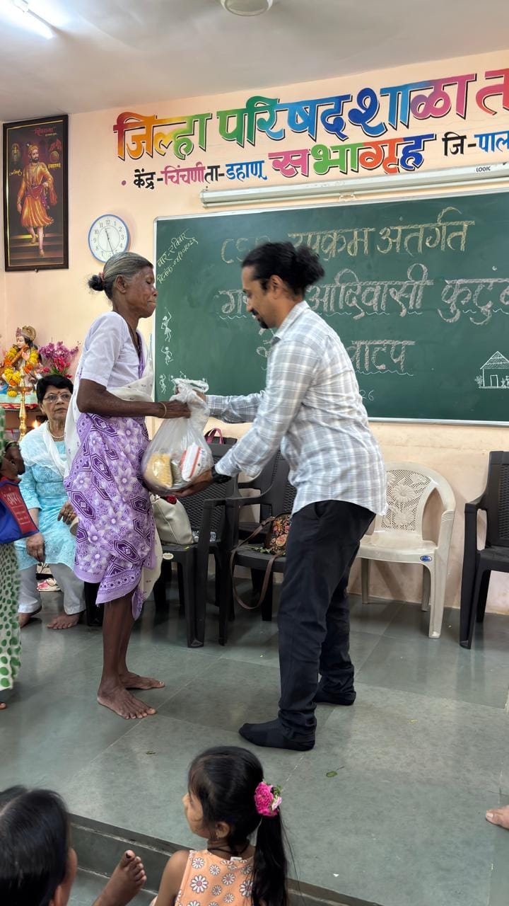 Ration camp and community support