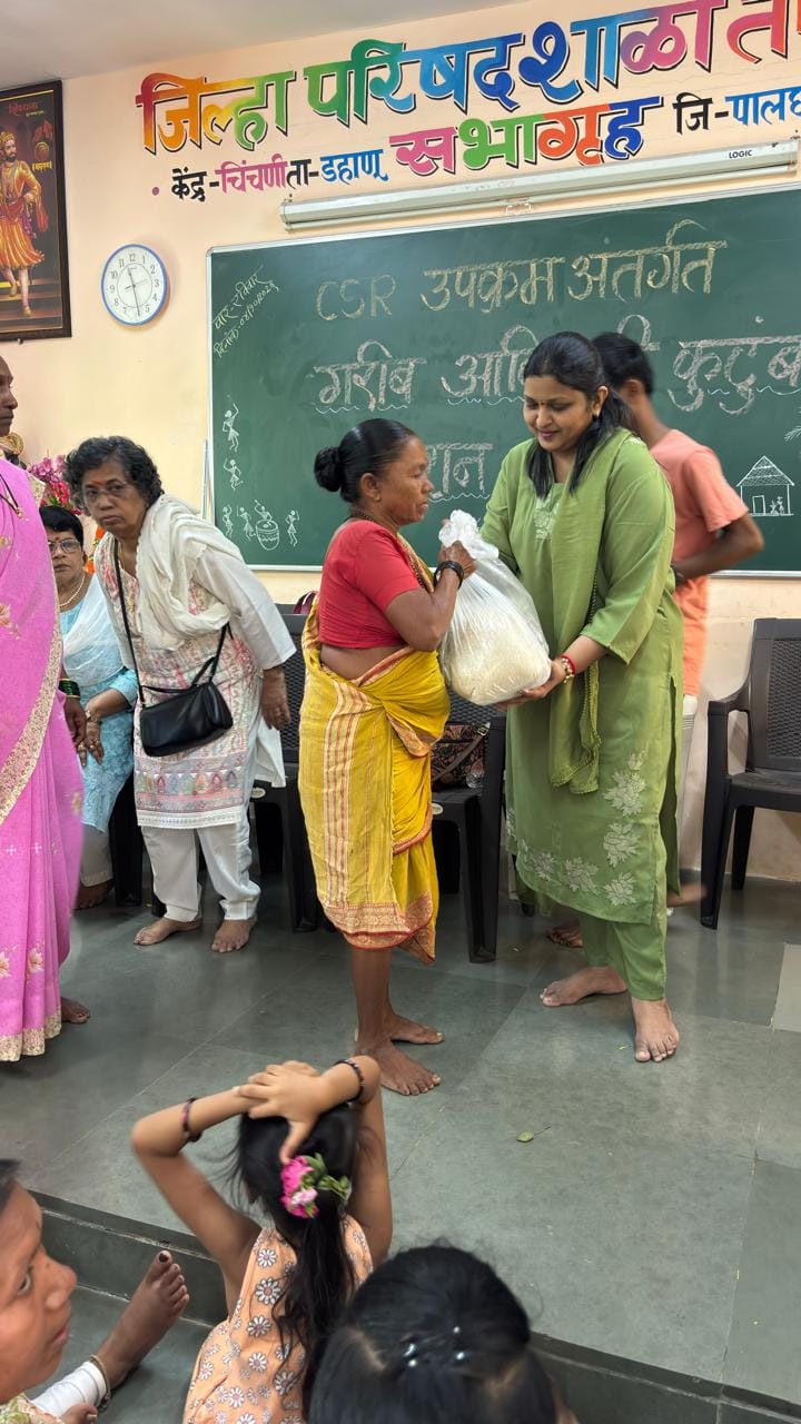 Ration camp and community support
