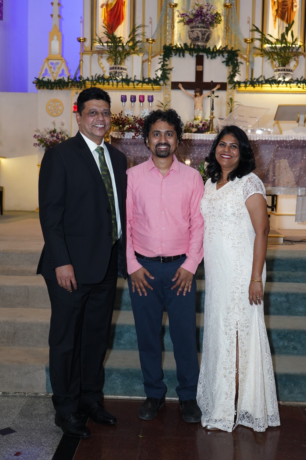 Church celebration moment